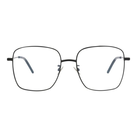 Saint Laurent Womens Square/Rectangle Black Black Transparent Fashion Designer - Picture 1 of 4